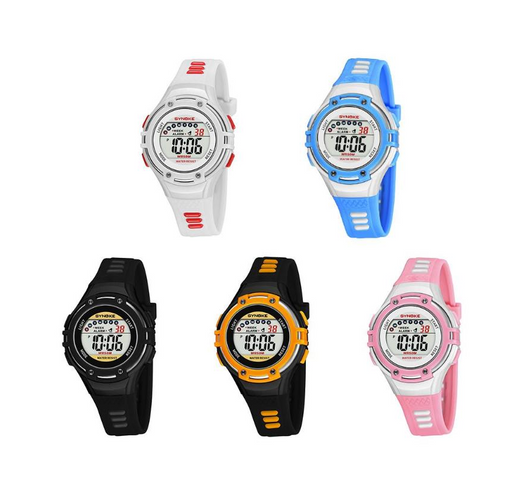 Reloj Deportivo Infantil SYNOKE Multifunción con Luz Nocturna y Alarma