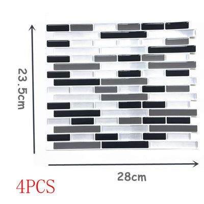 Adhesivo de Pared 3D con Efecto Estéreo a Rayas - Image 18