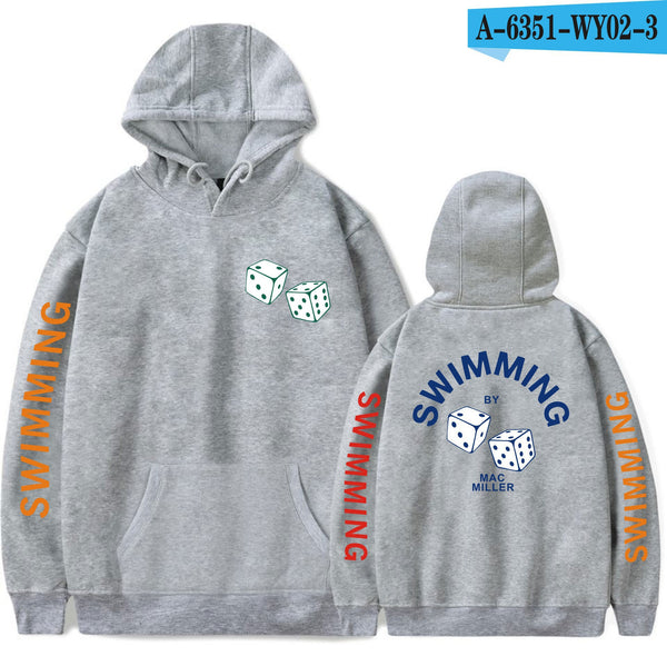Sudadera con Capucha Unisex Estampado de Dados