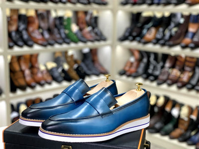 Zapatos Casuales de Cuero Artesanal para Hombre - Image 18
