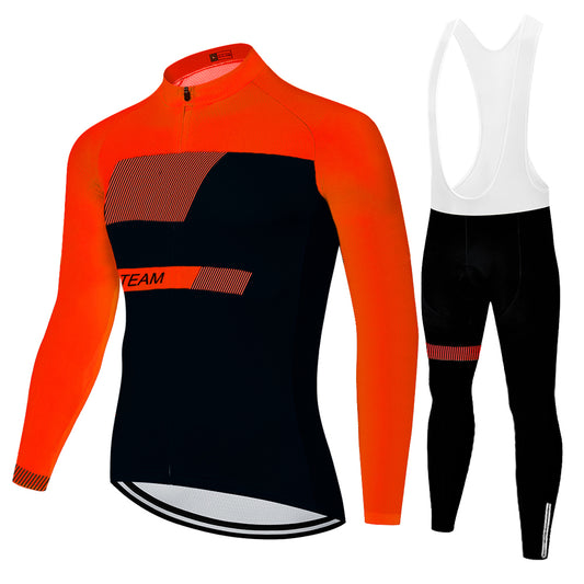 Conjunto de Ciclismo Veraniego de Manga Larga Transpirable