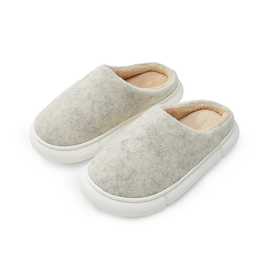 Pantuflas de Algodón para Mujer Invierno Ultra Suaves Suela Gruesa Cálidas Antideslizantes Parejas - Image 14