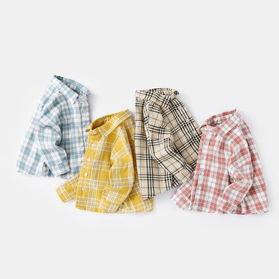 Camisa Hombre Cuadros Primavera Otoño - Diseño Clásico Versátil - Image 5