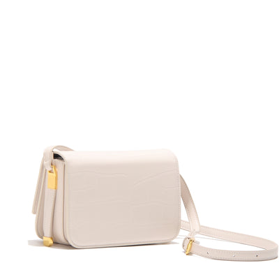 Bolso Bandolera de Cuero Premium con Diseño Asimétrico - Image 2