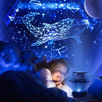 Proyector de Cielo Estrellado Rotativo para Habitación Infantil - Luz Nocturna Romántica - Image 13