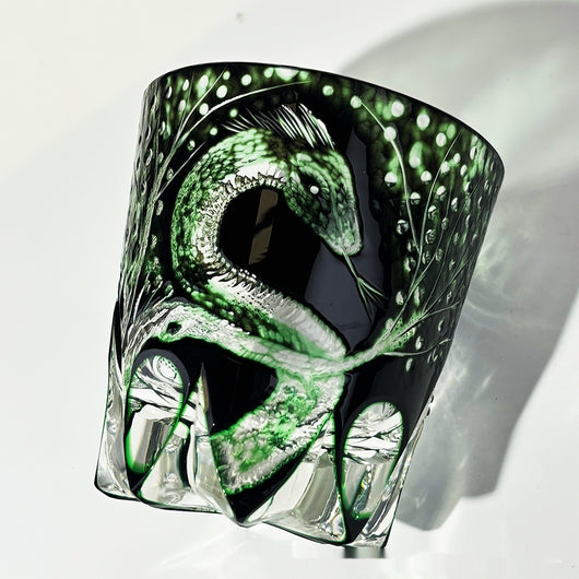 Vaso de Whiskey de Cristal Tallado a Mano - Copa de Vino Premium - Image 9