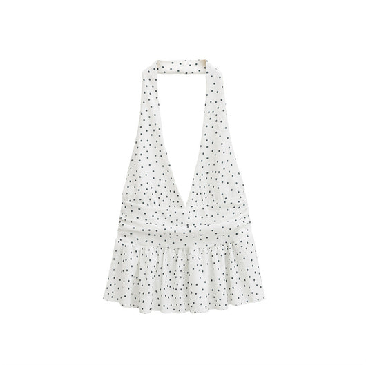 Top Halter Elegante con Detalles Laminados - Image 4