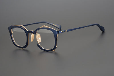 Lentes de Marco Irregular Artesanal con Opción de Graduación - Image 26
