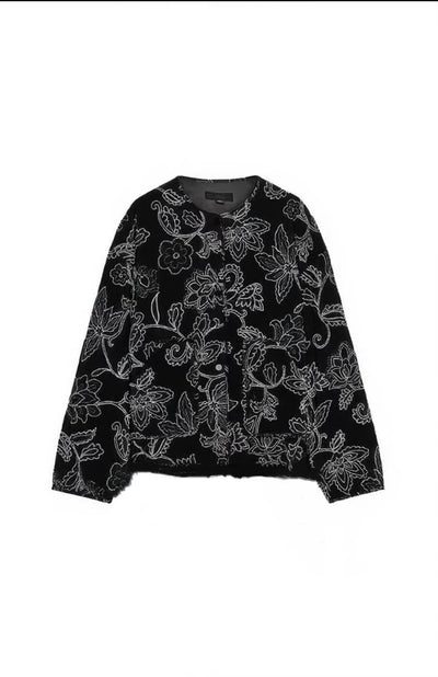 Chaqueta Acolchada de Algodón con Estampado de Texturas Animales - Image 6