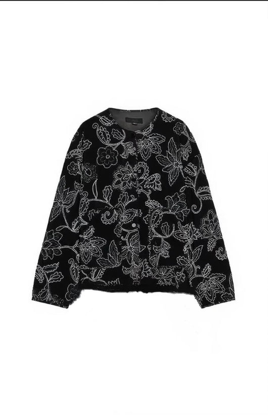 Chaqueta Acolchada de Algodón con Estampado de Texturas Animales - Image 6