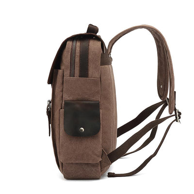 Mochila de Viaje Canvas Resistente para Aventuras al Aire Libre - Image 11
