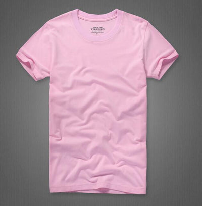 Playera de Algodón para Hombre Colores Sólidos Clásica - Image 18