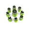 Green 6piece set