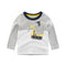 Camiseta de Manga Larga Infantil de Algodón