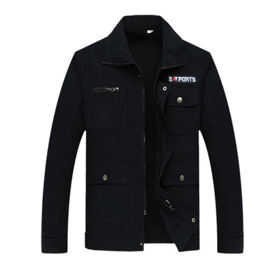 Chaqueta de Trabajo de Algodón con Refuerzos - Manga Larga Profesional - Image 10