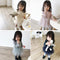 Vestido Infantil de Manga Larga Primavera Otoño - Falda Princesa para Niñas