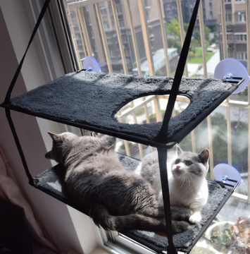 Cama Hamaca para Gato de Ventana con Ventosas de Alta Succión - Image 4
