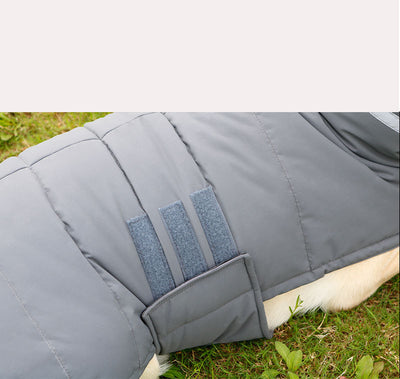 Abrigo Impermeable para Perros Grandes - Trinchera Térmica Corgi y Razas Medianas - Image 11