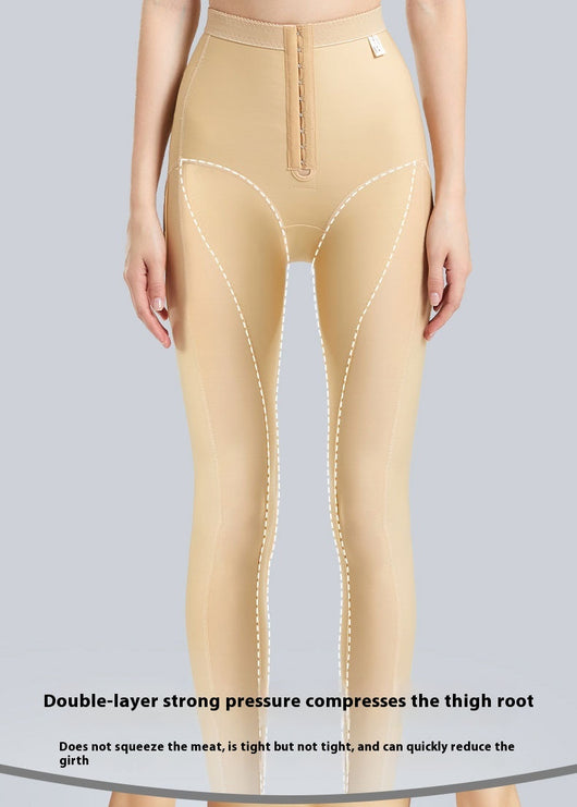 Pantalones Moldeadores Post-Liposucción Compresión Hospitalaria para Piernas - Image 11