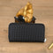Cartera de Cuero para Hombre con Patrón Tejido