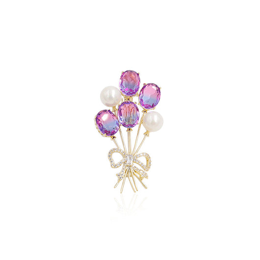 Broche de Cristal Imitación Elegante - Image 10
