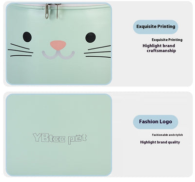 Mochila Transportadora Plegable para Mascotas - Gran Capacidad para Gatos y Perros - Image 32
