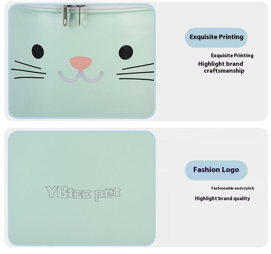 Mochila Transportadora Plegable para Mascotas - Gran Capacidad para Gatos y Perros - Image 32