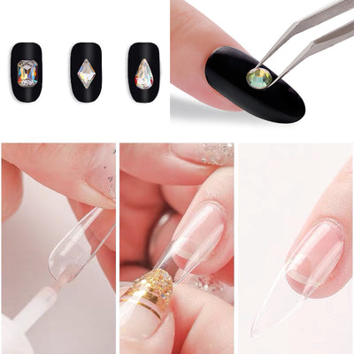 Adhesivo Profesional de Diamante para Uñas - Transparente y Resistente - Image 9