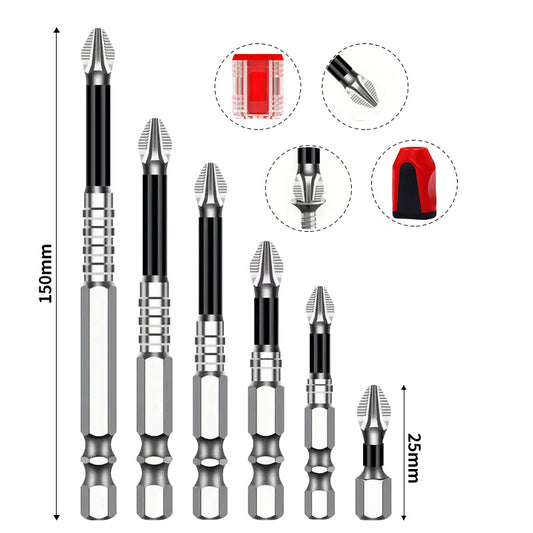 Set de Puntas de Impacto Antideslizantes K5 con Magnetismo Fuerte y Alta Dureza - Image 2