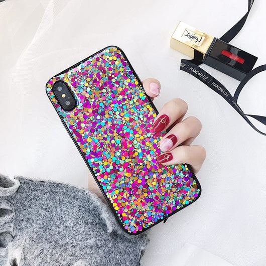 Funda de teléfono con lentejuelas brillantes - Image 8