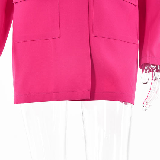 Vestido Oversized de Manga Larga con Solapa para Mujer - Image 17