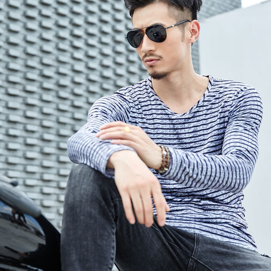 Camiseta Manga Larga Camuflaje para Hombre - Estilo Casual Versátil - Image 8