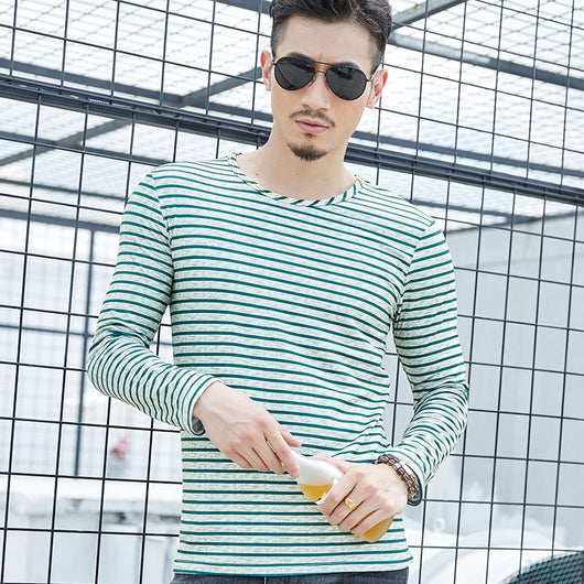 Camiseta Manga Larga Camuflaje para Hombre - Estilo Casual Versátil - Image 10