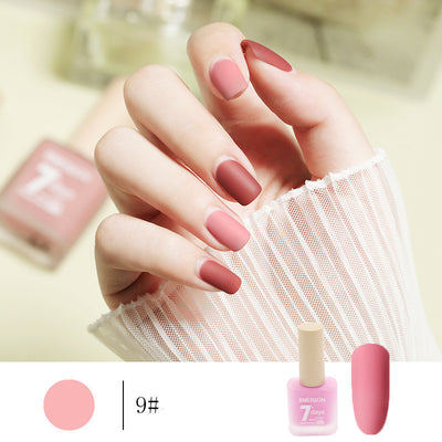 Esmalte de Uñas Mate Nude sin Horno de Secado Rápido - Image 11