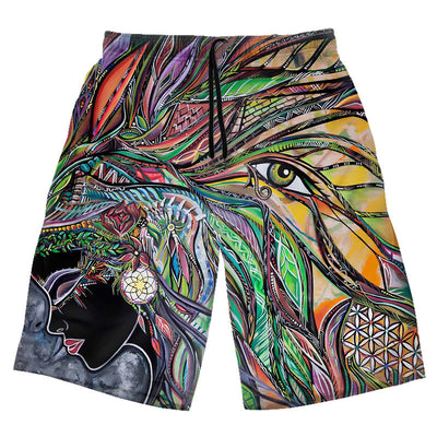 Pantalones Cortos de Playa 3D Sueltos y Cómodos para Verano - Image 3