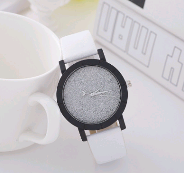 Reloj de Pareja con Esfera Estrellada y Correa Minimalista