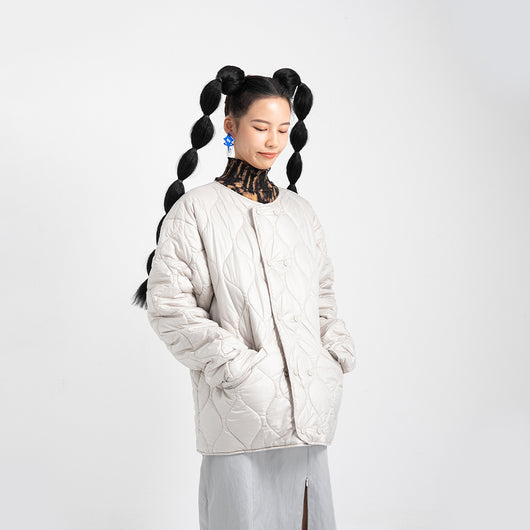 Chaqueta Acolchada de Diseño Callejero Japonés Trendy - Image 6