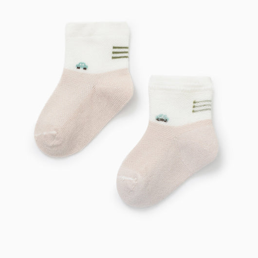 Calcetines de Encaje Delicados para Bebé Recién Nacido