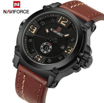Reloj NAVIFORCE 9099 para Hombre - Calendario, Resistente al Agua y Correa de Cuarzo - Image 4