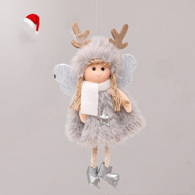 Ángeles Navideños de Peluche - Decoraciones Festivas - Image 23