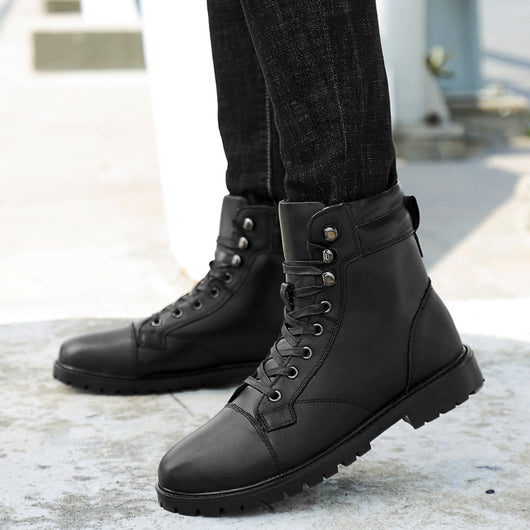 Botas Martin Altas de Cuero - Image 3