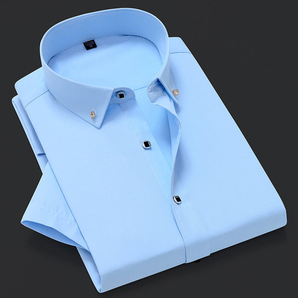 Overol Camiseta Blanca de Manga Corta para Hombre - Estilo Verano