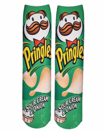 Calcetines Estampados 3D con Diseño de Papas Fritas - Leshi Odd Zero - Image 13