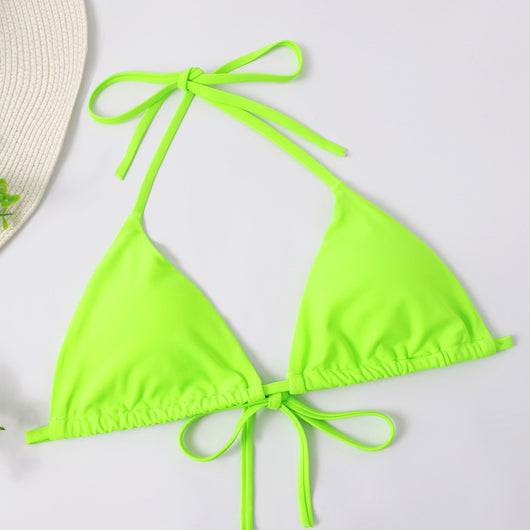Conjunto de Bikini Estampado de Tres Piezas - Image 5