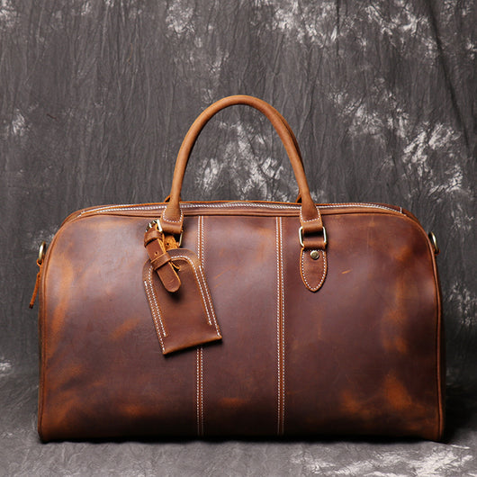 Bolsa de Viaje Crossbody de Cuero para Hombre - Image 2