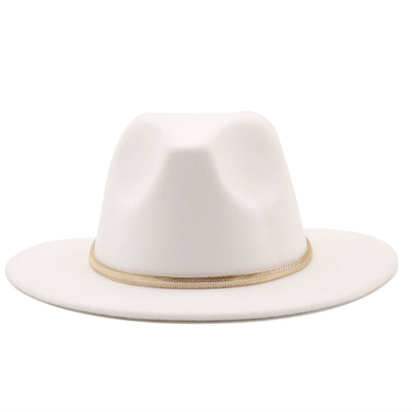 Sombrero Jazz de Lana Premium Otoño Invierno Unisex