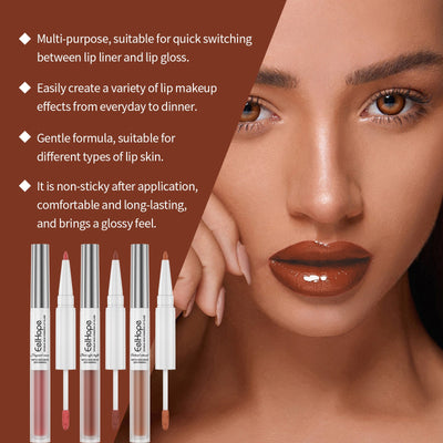 Delineador y Brillo Labial 2 en 1 - Doble Punta - Image 17