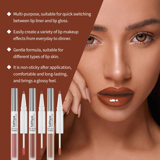 Delineador y Brillo Labial 2 en 1 - Doble Punta - Image 17