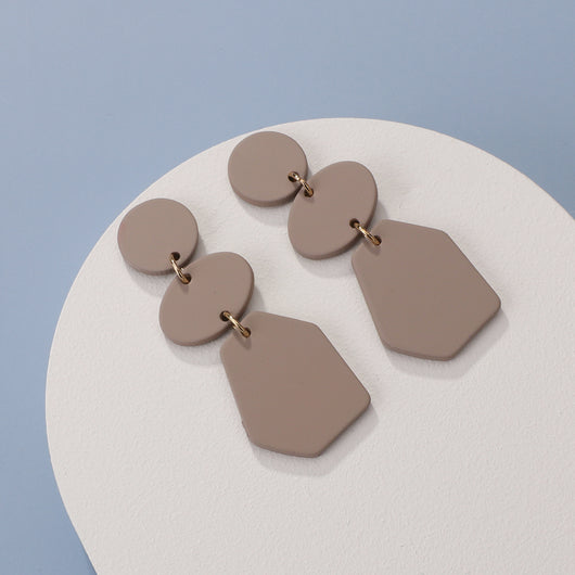 Aretes de Arcilla Cerámica con Acabado Goma Cremosa - Image 27