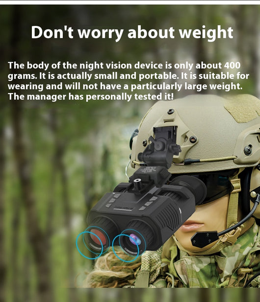 Gafas de Visión Nocturna Estilo Casco para Montaje en Cabeza - Image 15
